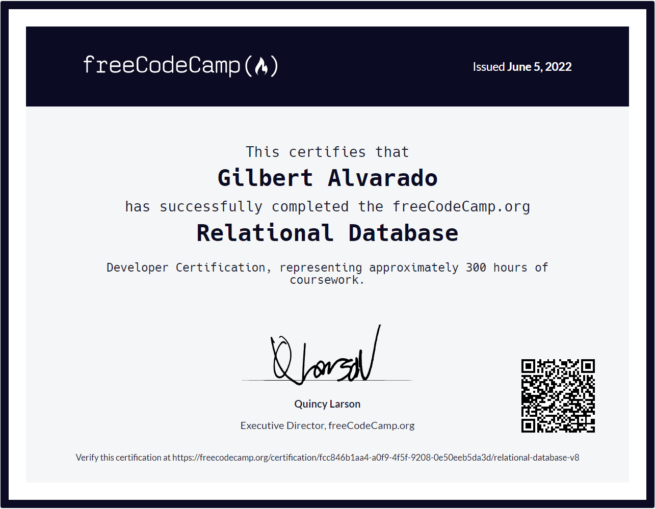 freecodecamp database